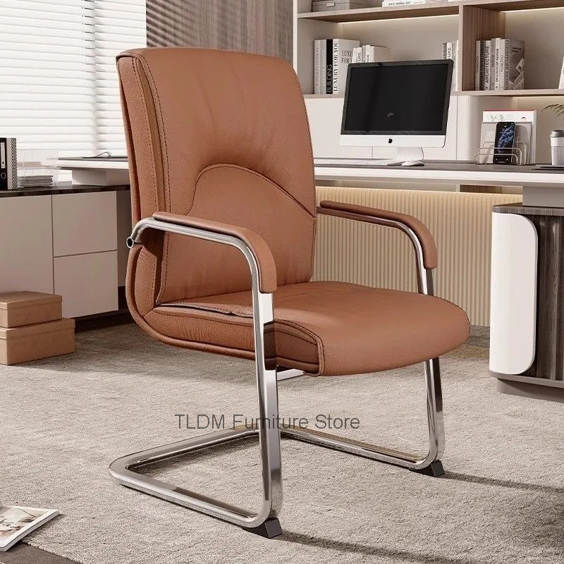 Leather Desk Pad - Executive Office Chair with Leather,Padded Backrest
