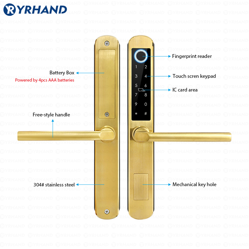 IP66 Gold Stainless Steel Slid - Letter Opener Brass ulasan dan harga