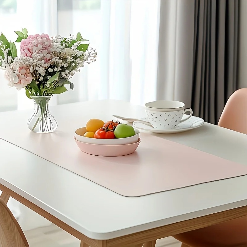 2026 1pc Large Faux Leather Mo - Leather Desk Pad ulasan dan harga