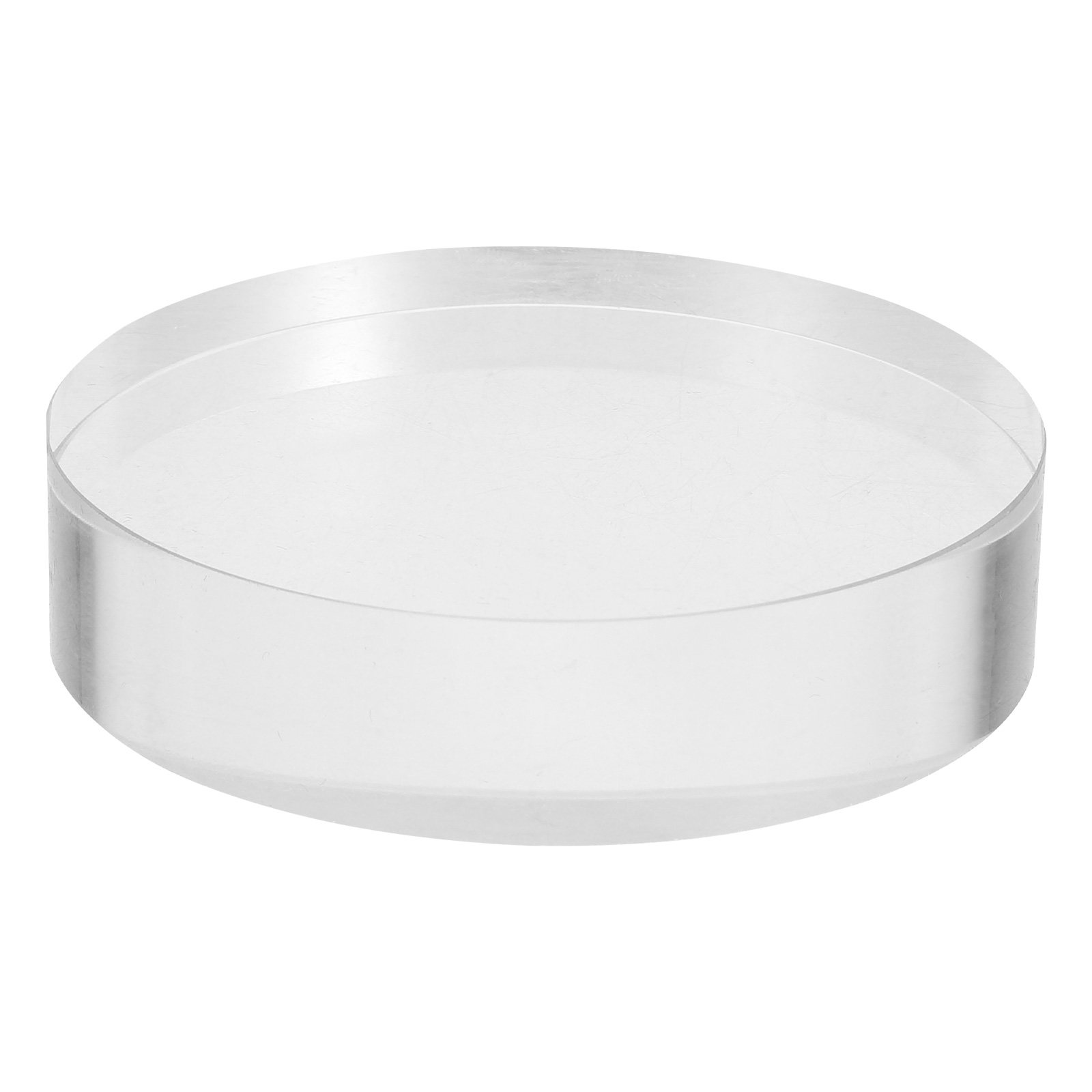 Clear Round Crystal Glass Pape - Paper Weight Crystal ulasan dan harga