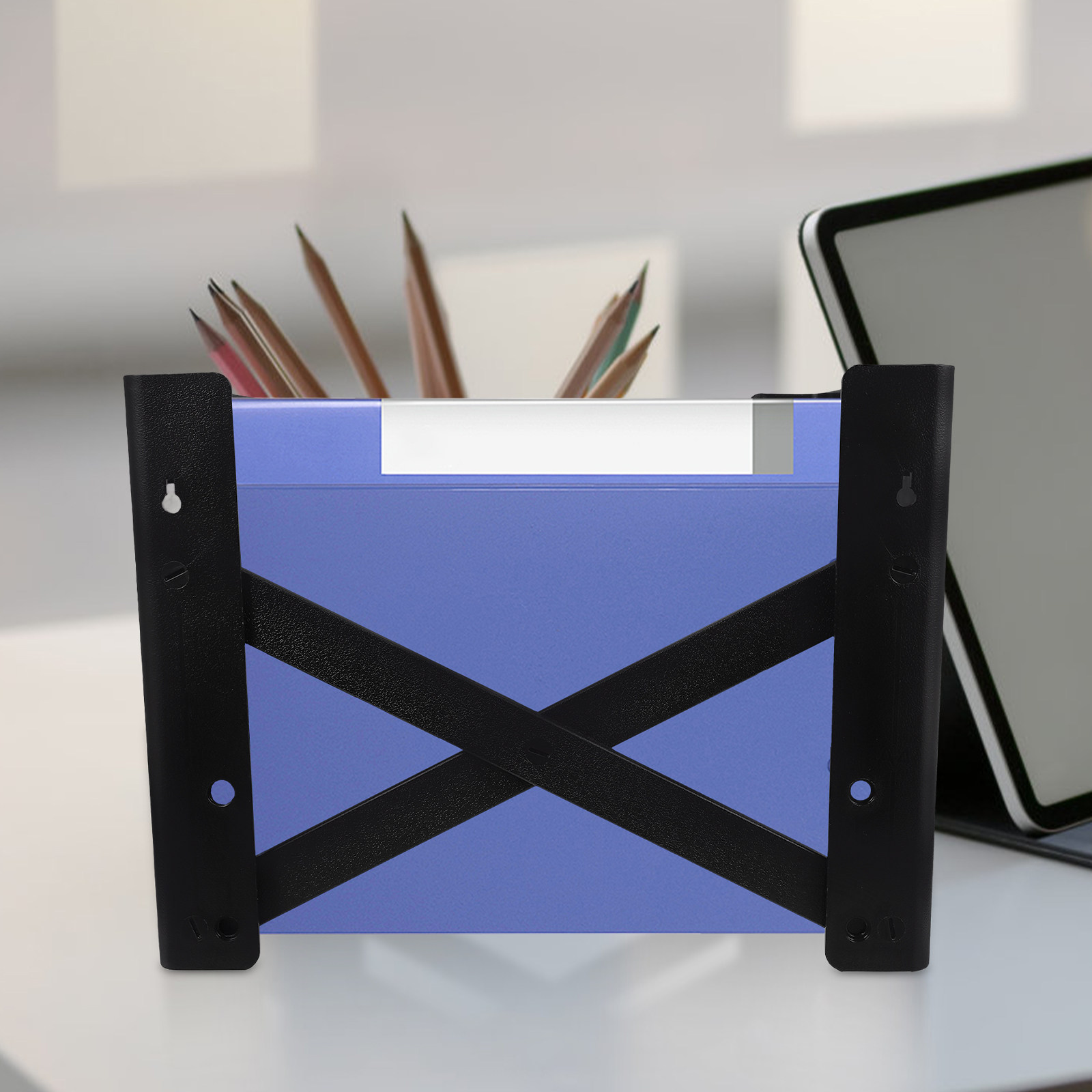 Desktop File Holder Organizer  - Magazine Holder Rack ulasan dan harga