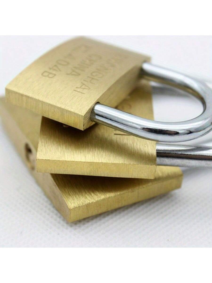 2/4pcs Brass Padlock, Keyed Di - Letter Opener Brass ulasan dan harga