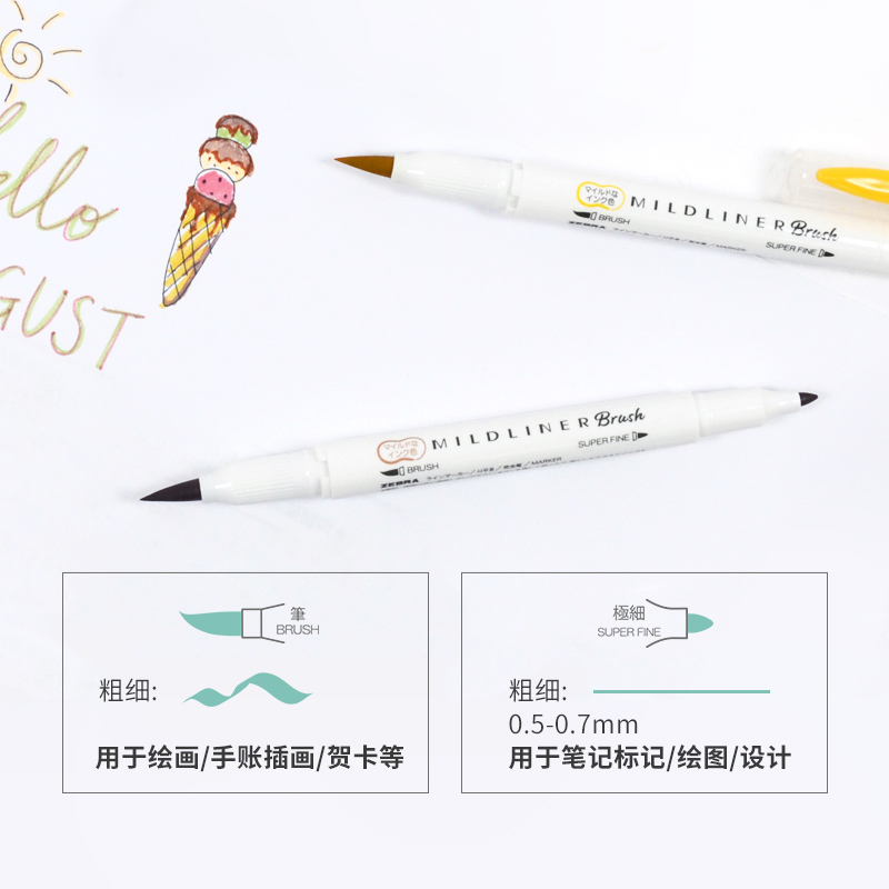Zebra Colores Double Headed Hi - Zebra Pen Sarasa ulasan dan harga