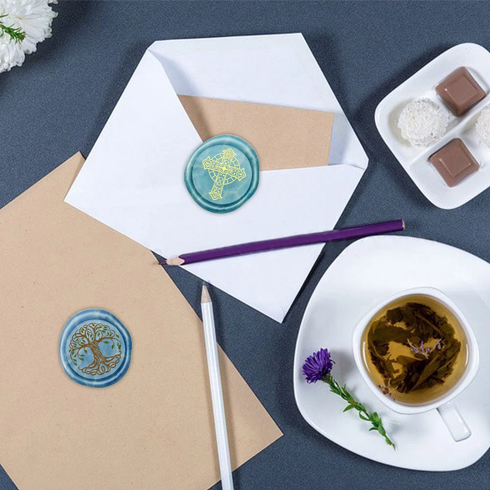 Creative Moon Rabbit Cross Dra - Wax Seal Stamp Set ulasan dan harga
